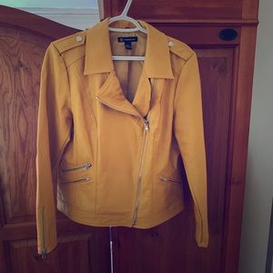 INC International Concepts Faux Leather Moto